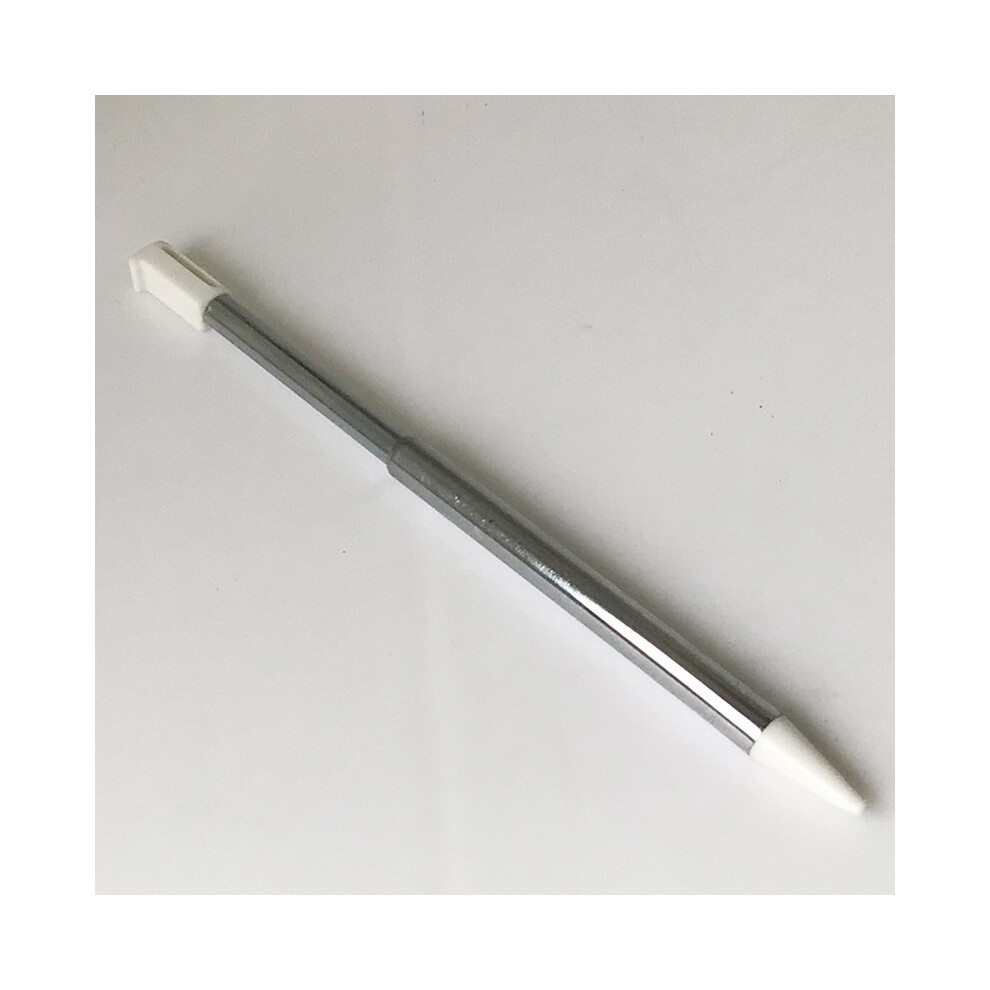 (White) 1PCS Replacement Stylus Touch Pen For Nintendo 3DS Metal Retractable Pen