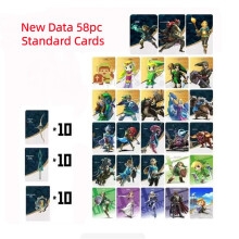 (New Data 58pc Standard Cards) The Legend of Zelda: Tears of the Kingdom Game Card for Nintendo Switch