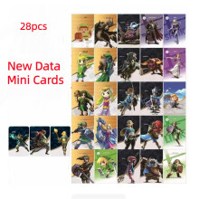(New Data 28pc Mini Cards) The Legend of Zelda: Tears of the Kingdom Game Card for Nintendo Switch