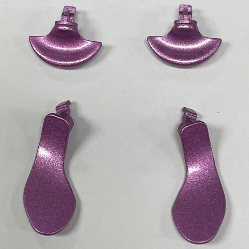 (Pruple) 4PCS Back Paddles Extension Buttons for Sony PS5 Edge Controller Replacement