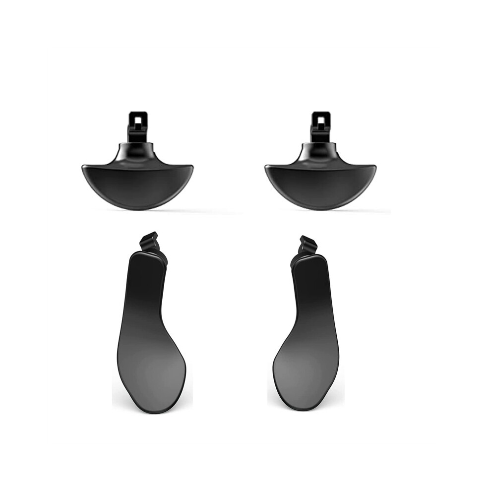 (Black) 4PCS Back Paddles Extension Buttons for Sony PS5 Edge Controller Replacement-image-OPC-PX7ZKFY-NEW