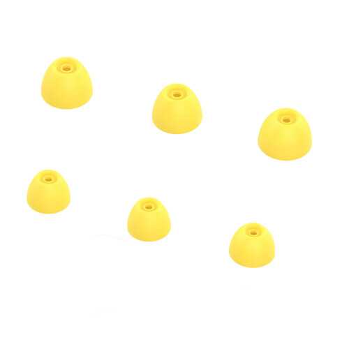 (Yellow) Replaceable Rubber Silicone Earplug For Samsung Galaxy Buds2 Bluetooth Headset SM-R177