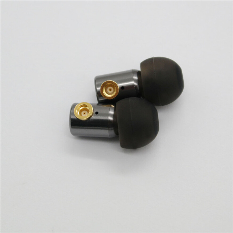 (Titanium) Diy Headset Earbuds Mmcx Plug Pluggable Vocal Earphones Metal Shell 320997661115