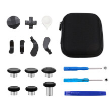 (Black-Rocker Set) Xbox One Elite 2 Series Joystick Button, Rocker, D-Pad, Paddle, & Thumbsticks Kit