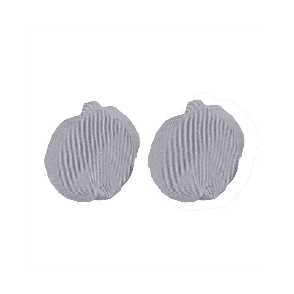 (, L) 5 Pairs Of Dust Covers Non-Disposable Elasticated Headphones Sweat-Proof Covers Grey 320997663157