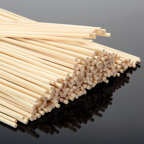 TOMCENXI Reed Diffuser Sticks,19 cm Natural Rattan Wood Sticks,Diffuser Refills,Essential Oil Aroma Diffuser Replacements Sticks for Home,Office 2