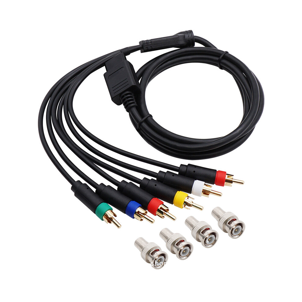 Multifunctional Rgb/Rgbs Composite Cable For Sfc, N64, And Ngc Game Consoles 115295293089