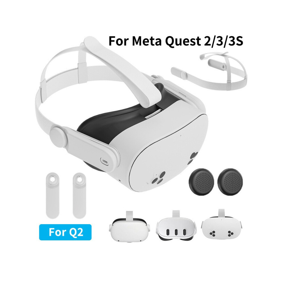 Adjustable Replacement Headband Strap for Meta Quest 2, 3, and 3S VR Headsets