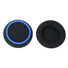 (Black with Blue Ring) 20X Controller Accessories Thumb Stick Grip Joystick Cap for PS3 PS4 XBOX ONE