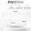 First Blinds Vertical Blind Weights 89mm (3.5 inches) - Replacement Spares Bottom Weights Slats - White (10) 3