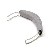 (Headband Set) Silver Steel Bow For Bose QC35 QC45 Soundlink AE2 Headphone Headband Beam