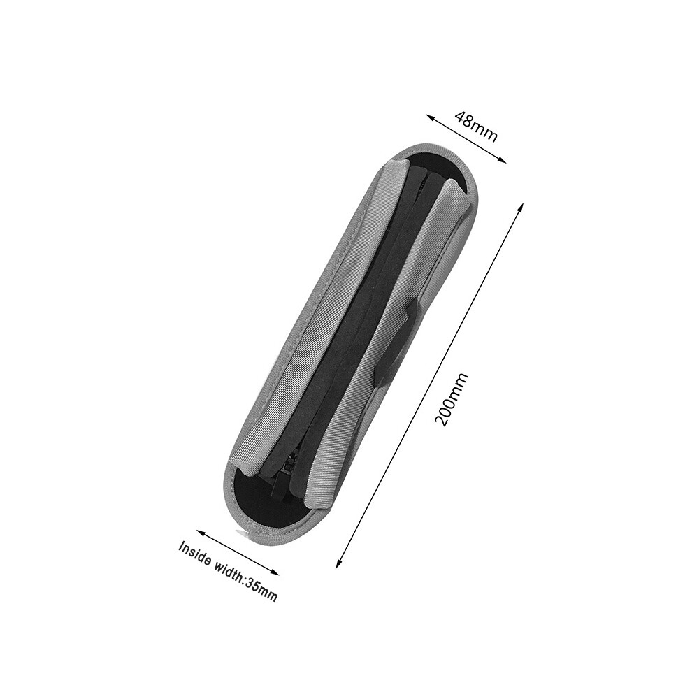 ( Large) For Bose/Akg Zipper Headphone Head Beam Cover Universal Headband Cushion Gray 320997677277