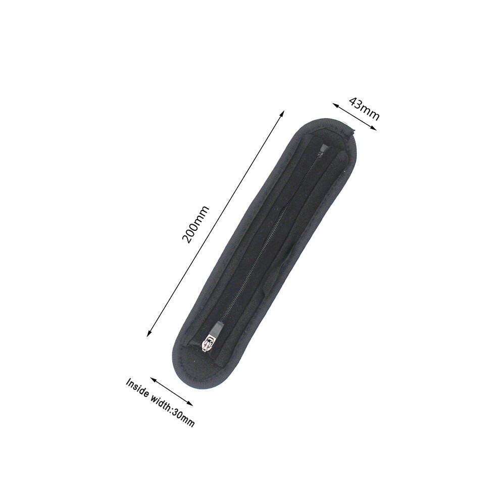 ( Small) For Bose/Akg Zipper Headphone Head Beam Cover Universal Headband Cushion Black 320997677307