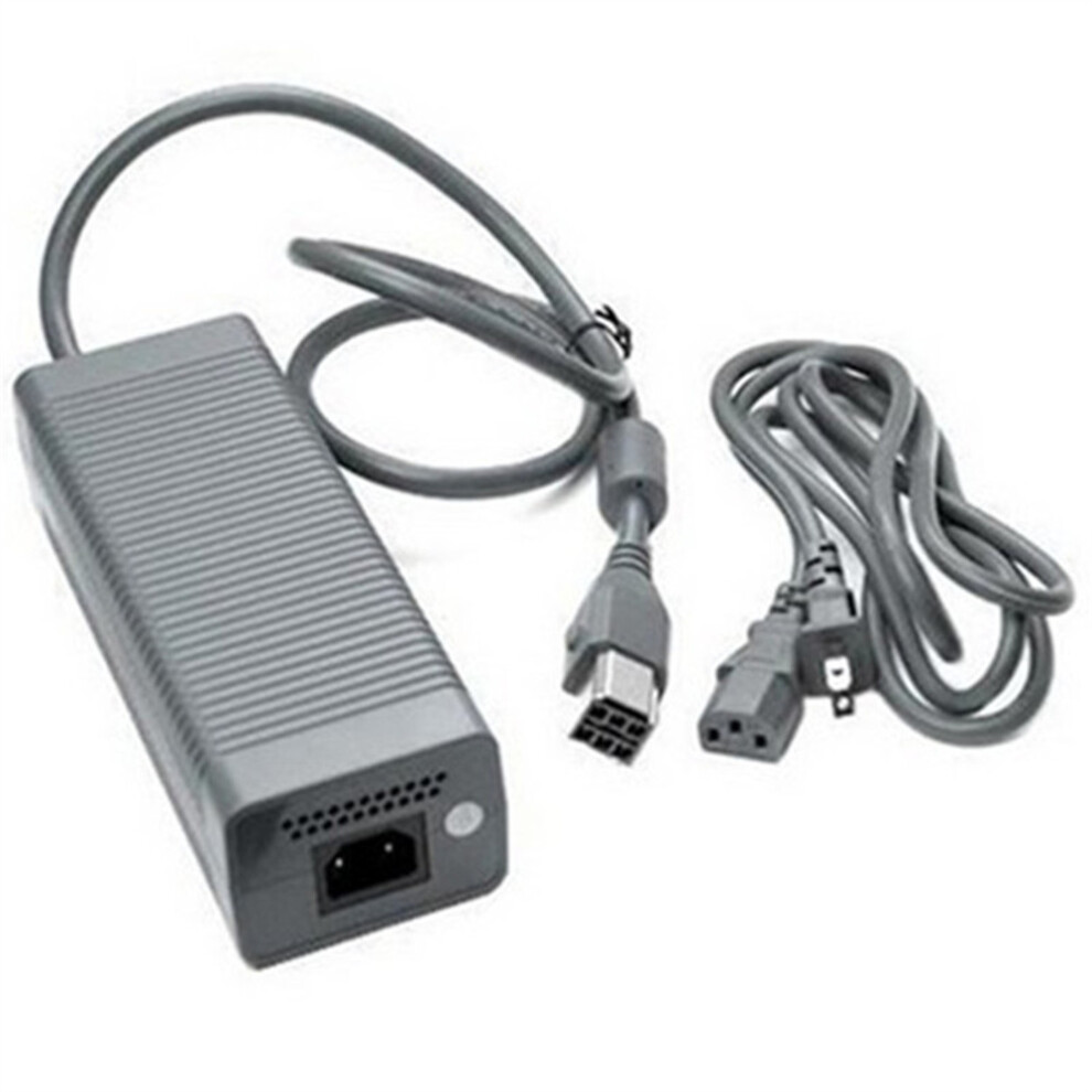 Game Console Power Adapter Ac200v-240V For Xbox 360 Thick Machine Dark/Grey 320997653653
