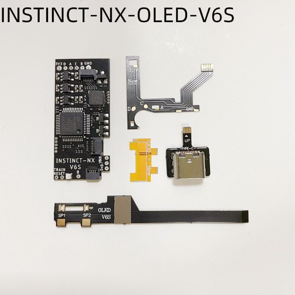 (Oled V6s) Rp2040 Game Console Chip Replacement For Switch Oled & Lite, Cpu Flex Ribbon Cable 113121152586