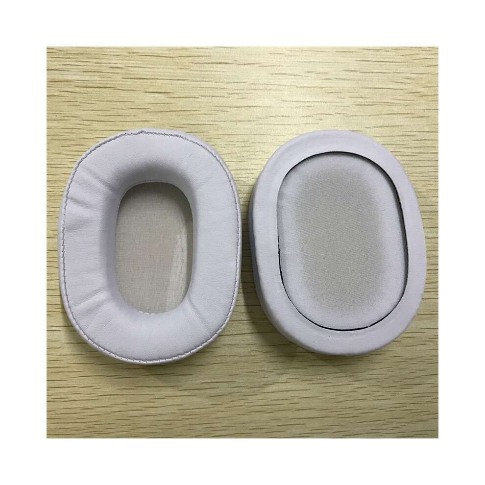 (White) Pair Of Sponge Covers For Audio-Technica Ath-Msr7, M50x, M20, M40, M40x Headphones White 113121582246