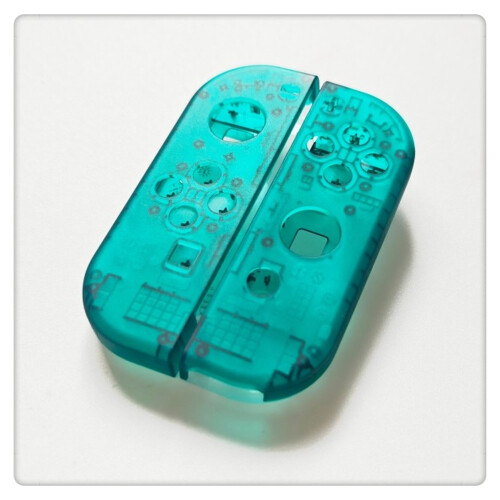(Controller shell) For Nintendo Game JC Controller Transparent Case Button Repair Replacement Parts