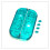 (Controller shell) For Nintendo Game JC Controller Transparent Case Button Repair Replacement Parts 5