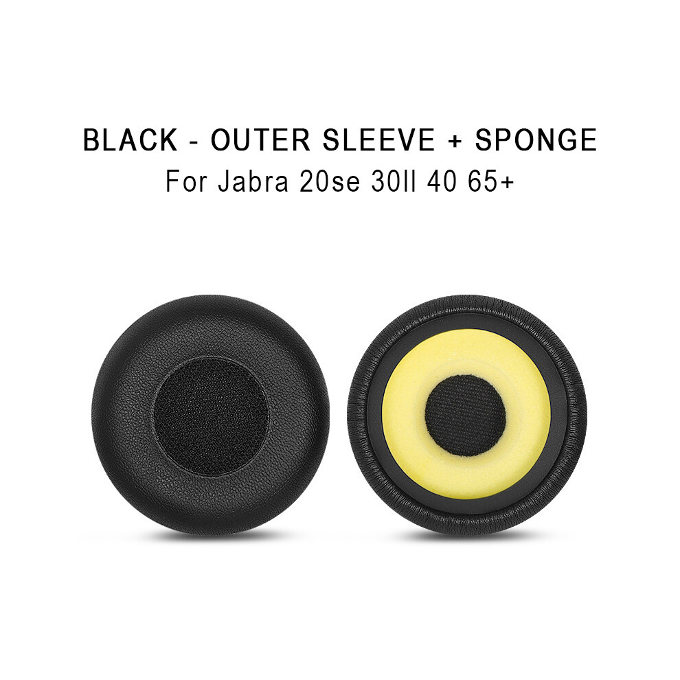 (D) Headphone Cover For Jabra Evolve 20 20Se 30Ii 40 65 75 Perforated With Carabiner 320997663010