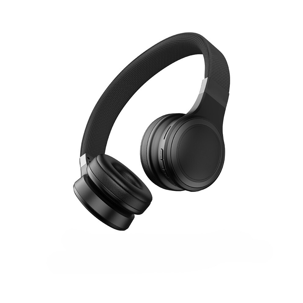 (Black) Wireless Headset Bluetooth Wireless Headset 5.1 Stereo Heavy Bass Bluetooth Headset Black 320997685524