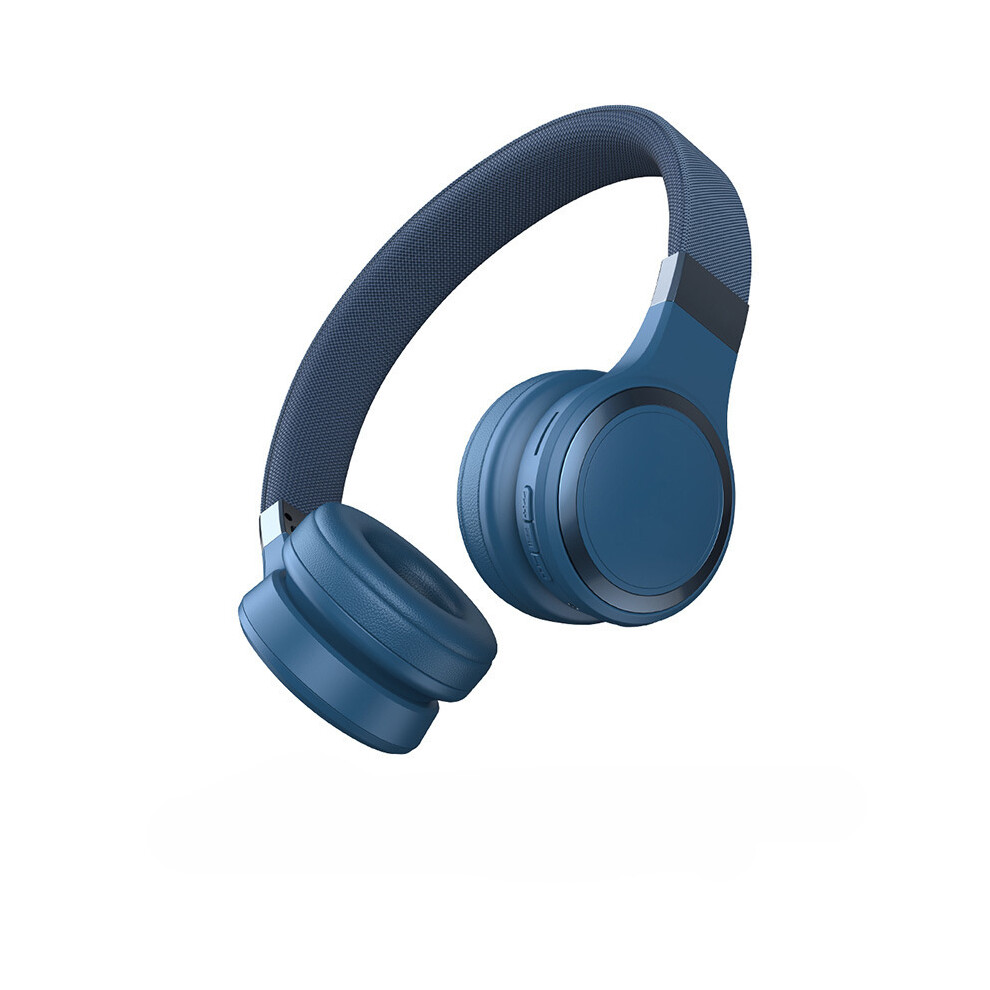 (Blue) Wireless Headset Tooth Wireless Headset 5.1 Stereo Heavy Bass Tooth Headset Blue 320997685548