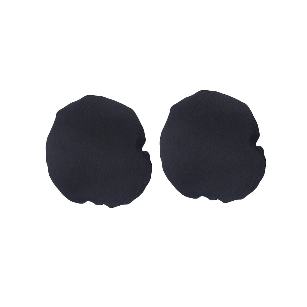 (, L) 5 Pairs Of Dust Covers Non-Disposable Elasticated Headphones Sweat-Proof Covers Black 320997663133