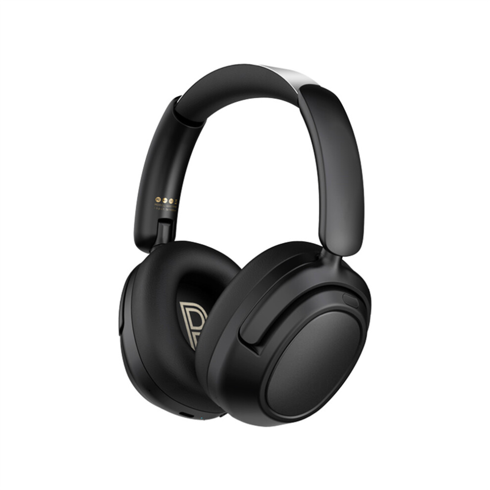 (Black) Noise Canceling Wireless Over-Ear Headphones Anc Bluetooth-Compatibility Headset Black 320997685777