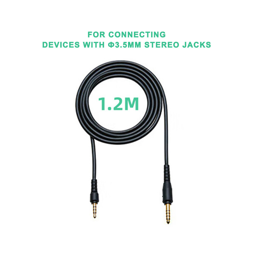 (1.2M) 1.2/3M Pc Gaming Headset Audio Cable For Audio-Technica Ath-Gl3 Ath-Gdl3 320997667896