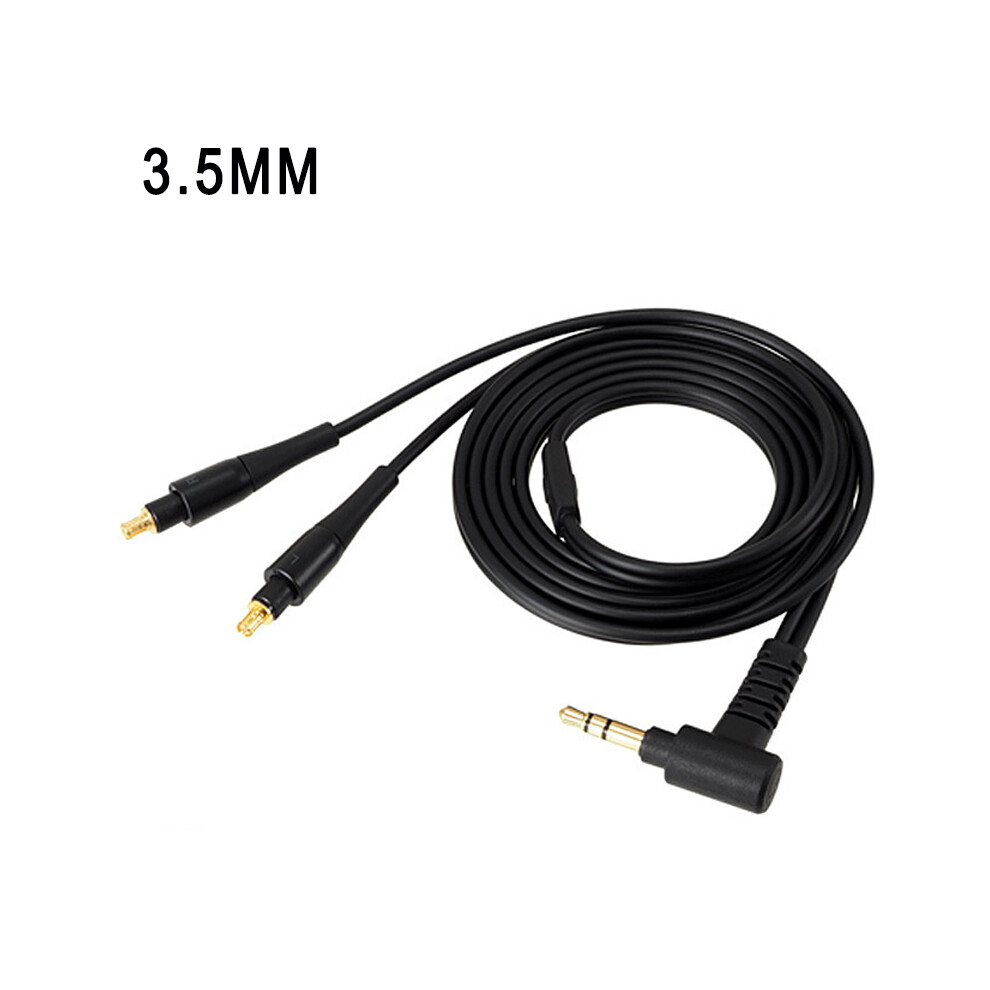 (-3.5Mm) Balanced Hifi Audio Cable For Audio Technica Ath-Msr7b Sr9 Es770h 750 Esw990h Black 320997667858