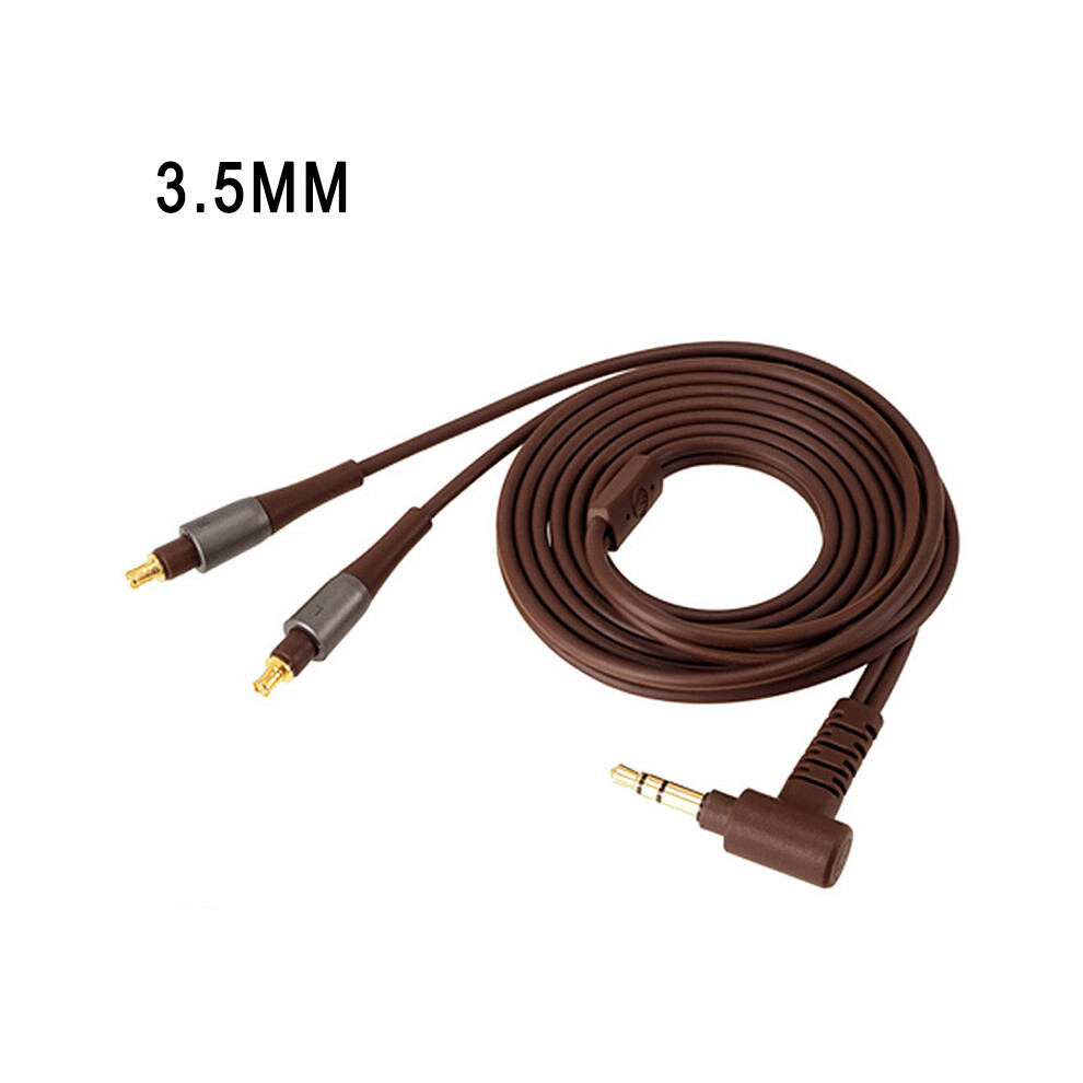 (-3.5Mm) Balanced Hifi Audio Cable For Audio Technica Ath-Msr7b Sr9 Es770h 750 Esw990h Brown 320997667865