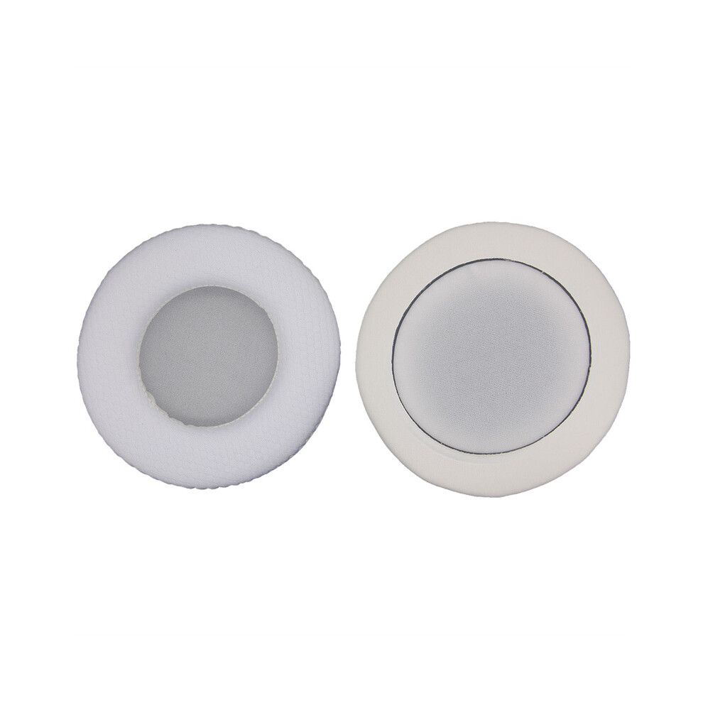 (65Mm) Round Mesh Universal Headphone Cover Cushions Ear Pads Headset Covers White 320997678144