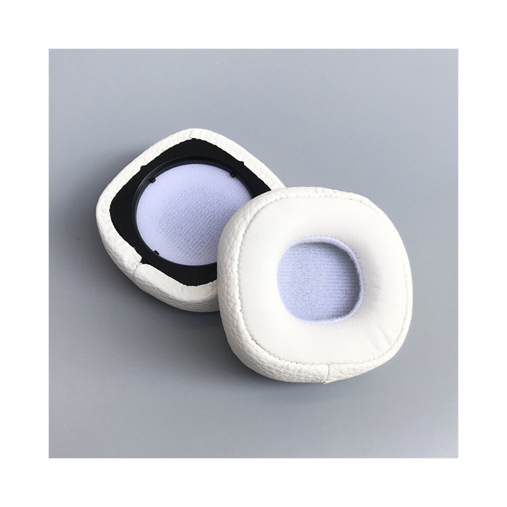 (-Protein Leather) Replacement Ear Pads Cushion Cover For Marshall Major Iii -Tooth Headphones White/Blue 320997667483