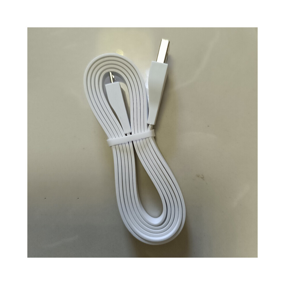 (White) Usb Audio Cable For Logitech Ue Boom/Megaboom/Roll Bluetooth Speaker - Data & Charging Cable White 110691843807