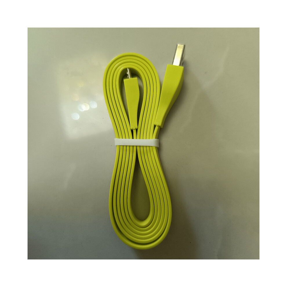 () Usb Audio Cable For Logitech Ue Boom Megaboom Roll -Tooth Speaker Data Cable Yellow/Blue 320997670483