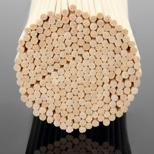 TOMCENXI Reed Diffuser Sticks,19 cm Natural Rattan Wood Sticks,Diffuser Refills,Essential Oil Aroma Diffuser Replacements Sticks for Home,Office 1