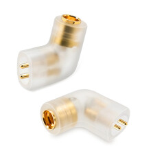 (Transparent) 1 Pair 0.78/0.75 Male To MMCX Female For QDC To Shure Headset Adapters