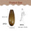 Benaewa 2 Pcs Light Pull Cord, Wood Pull Cord Handle with 150cm Extension, String Handle Connector for Bathroom, Fan Switch 2