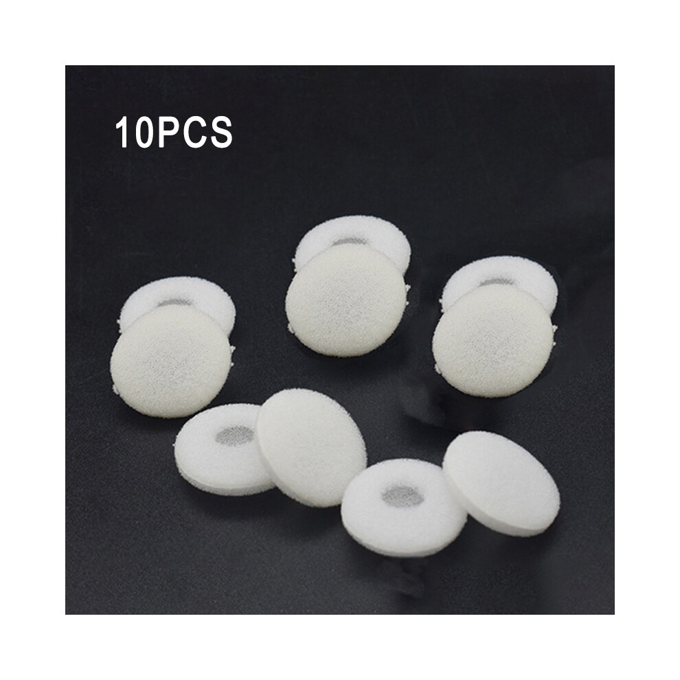 () 10Pcs 1.5Cm Foam Ear Cushion Sponge Protector For Wired -Tooth Headphones White/Blue 320997664482