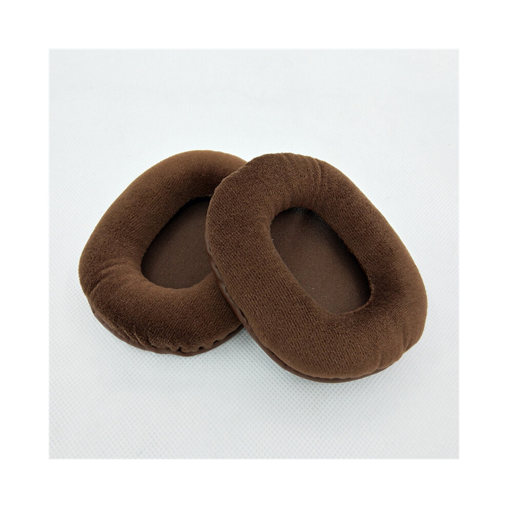 (-Velvet) Replacement Headphone Cover For Msr7 M50x M40x M50sf Pro5 M20 M30 M40 Ath-Sx1 Brown 320997667544