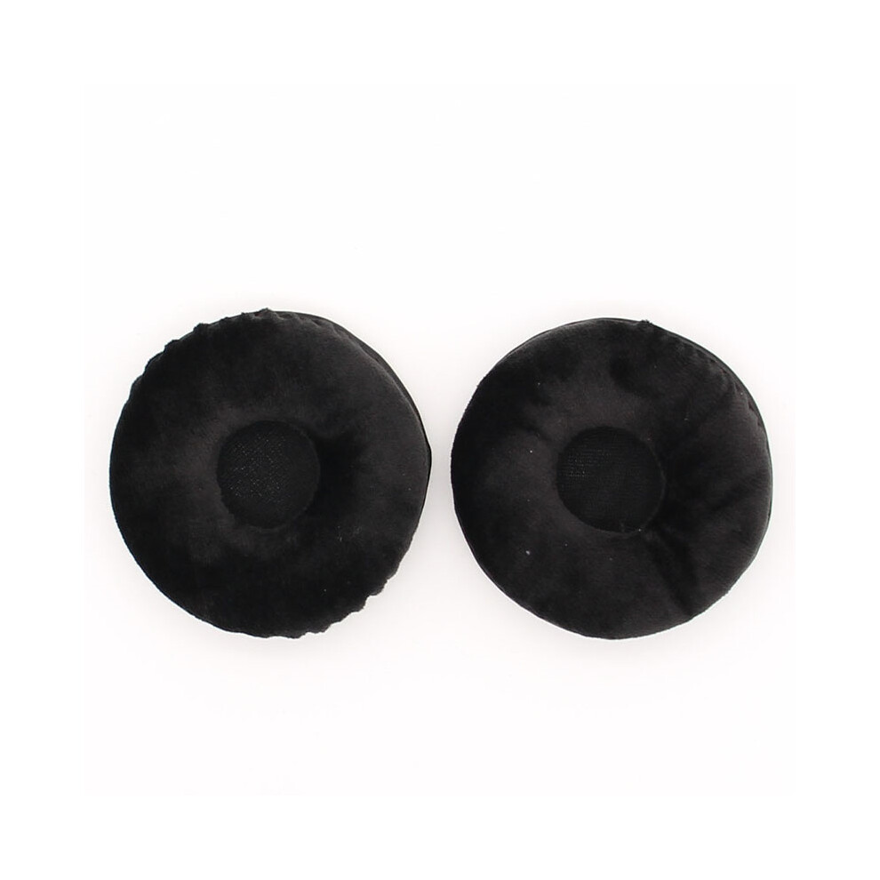 ( Velvet) Earphone Cushion Ear Pads Replacement For Mdr-Nc6 Mdr-Zx550bn Headphones Black 320997679448