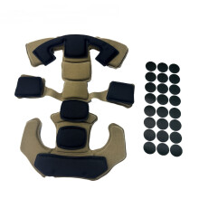(Sand) For Wendy's Helmet Suspension System Helmet Lanyard FAST MICH Hunting Tactical Helmet Accessories Helmet Pads