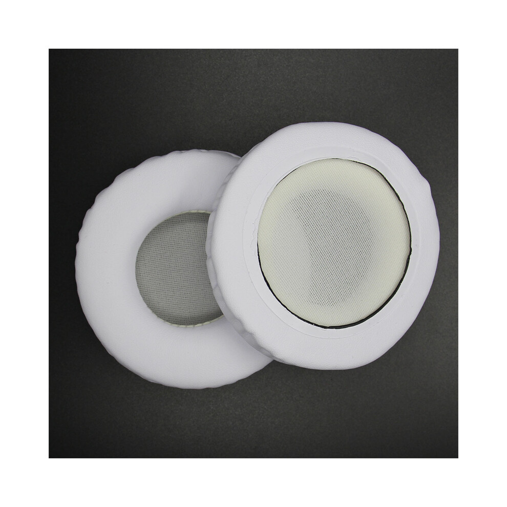 ( Protein Leather) Ear Pads Cushions Cap Earmuffs For Sony Mdr-Ds7000 Rf6000 Mdr-Ma300 Headphone White 320997679691