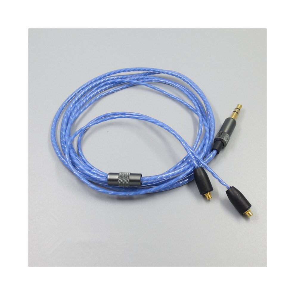 (Blue) Mmcx Audio Cable Cord For Shure Se215 Se425 Se535 Se846 Ue900 Replacements Blue 320997665113