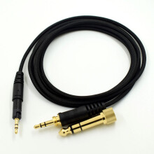 Replacement Cable For Audio-Technica ATH-M50X M40X M60X M70X Headphones 6.35MM