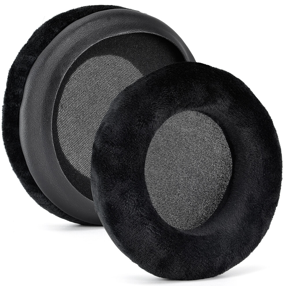 (Black) Replacement Headset Ear Pads Cushion Cover For Beyerdynamic Dt770 Dt880 Dt990 Series Black 320997680994
