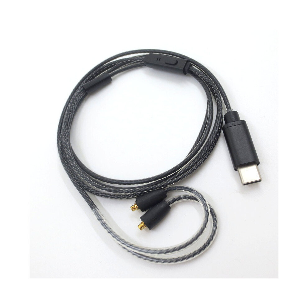 (Wire Control Model) Mmcx Type-C Audio Cable Headphone Cord For Shure Se215 Se535 Se846 Ue900s 320997665588