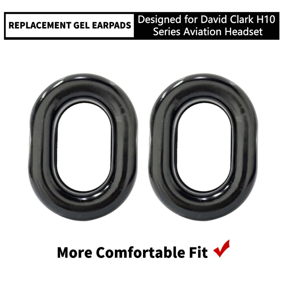 Replacement Cooling Gel Earpads Ear Seals Cup For David Clark H10-60 H10-20 H10-13.4 H10-76 H10-30 H10-13S Aviation Headsets 320997682592