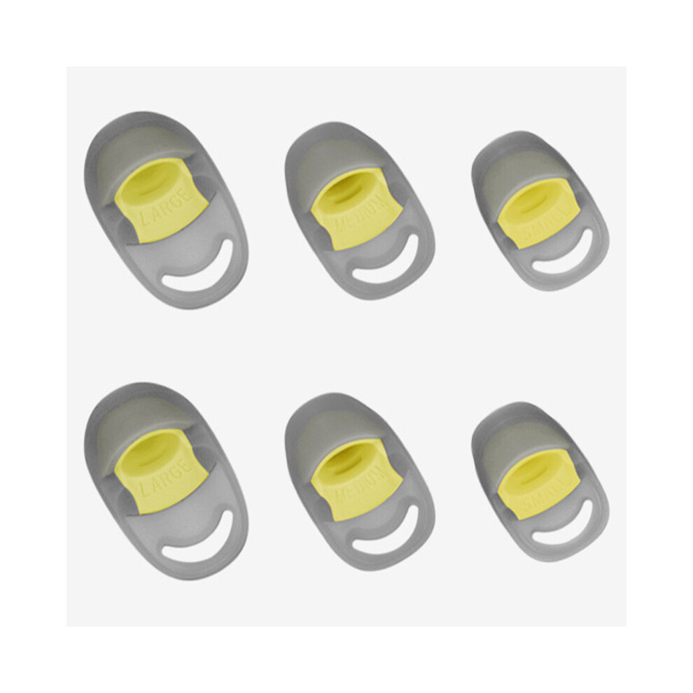 (Yellow) For Kingston Hyperx Cloud Wireless Headphones Silica Earbuds Replacement Sml Yellow 320997671992