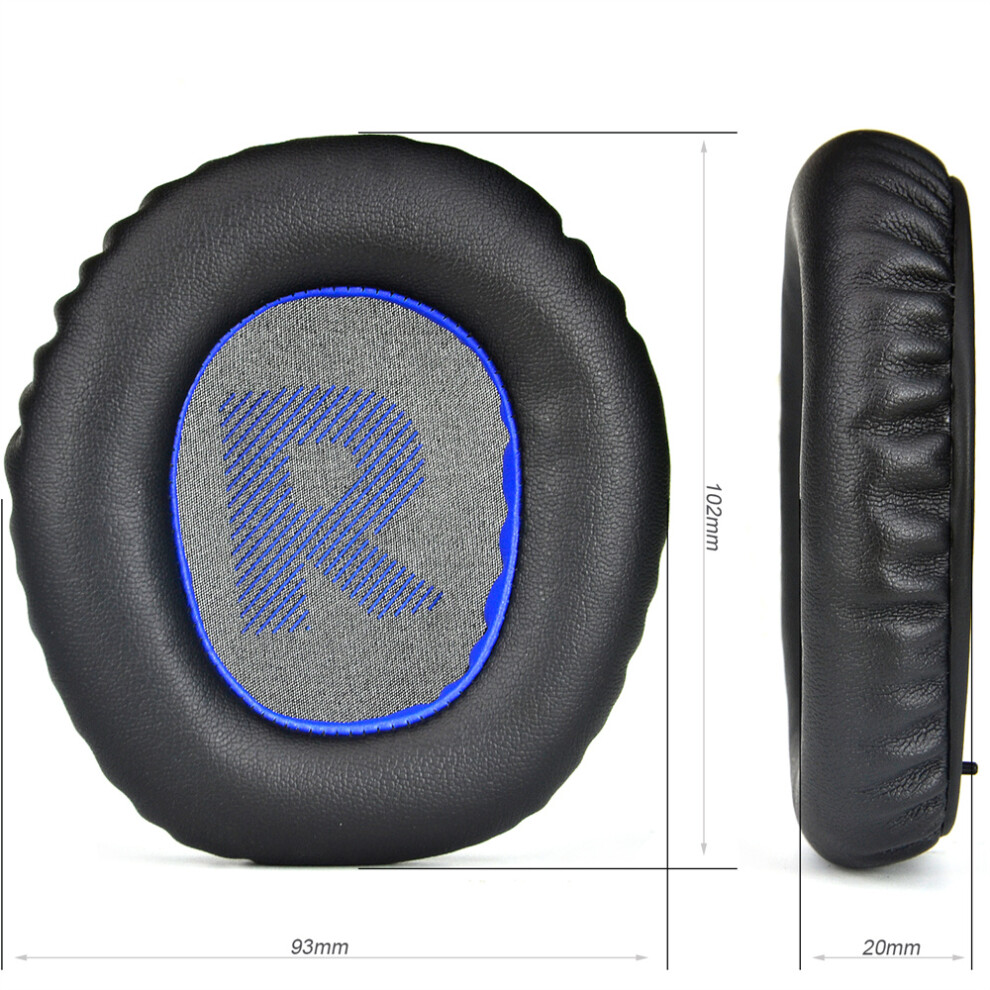(A Black Headphone Cover) Headphone Cover Replacement Foam Earcups Headband Cushions for JBL Q100