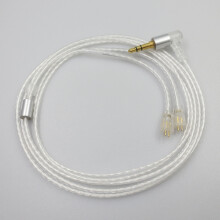 Audio Cable For Sennheiser IE80 IE8 IE80S Cable Replacement Cable Silver Plated